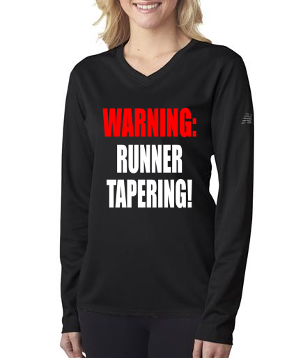 Running - Runner Tapering - NB Ladies Black Long Sleeve Shirt